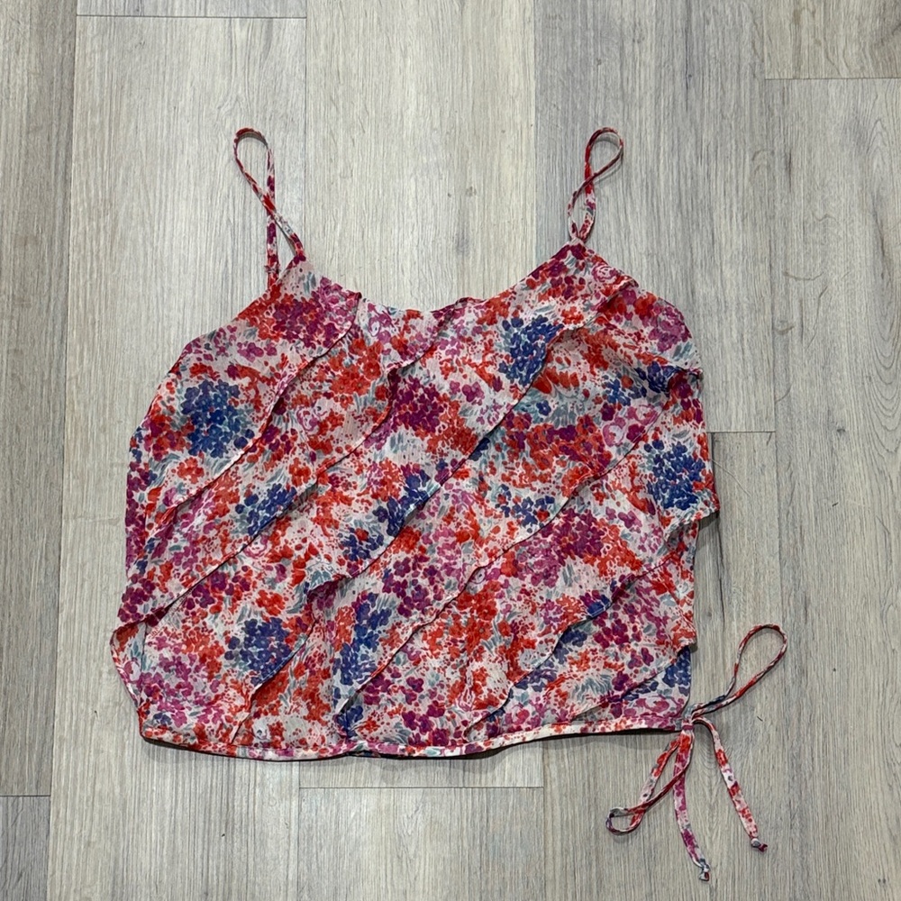 American Eagle Floral Blouse